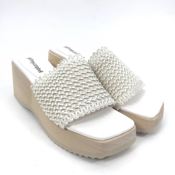 Jeffrey Campbell Shoes - Jeffrey Campbell Dipsey Weave Sandals Size 7M